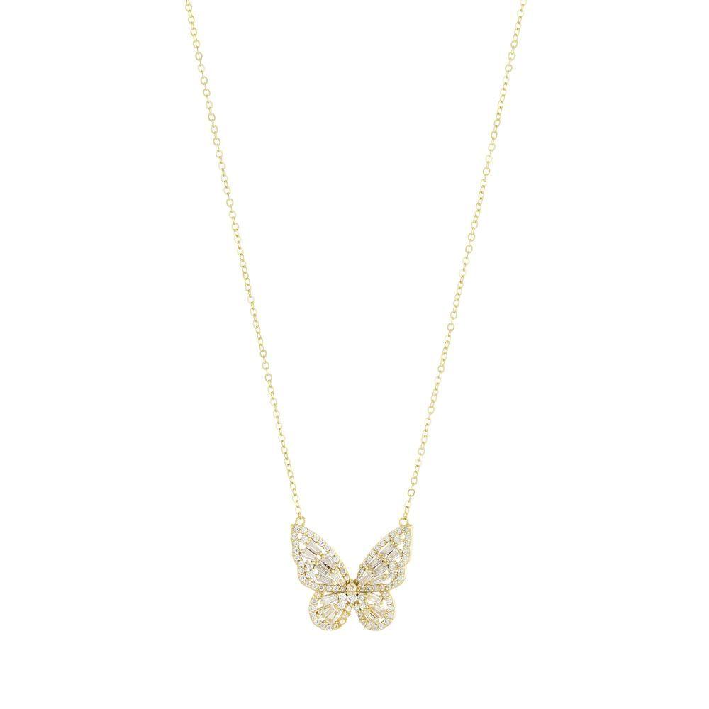 Collar Vermeil Mariposa-0