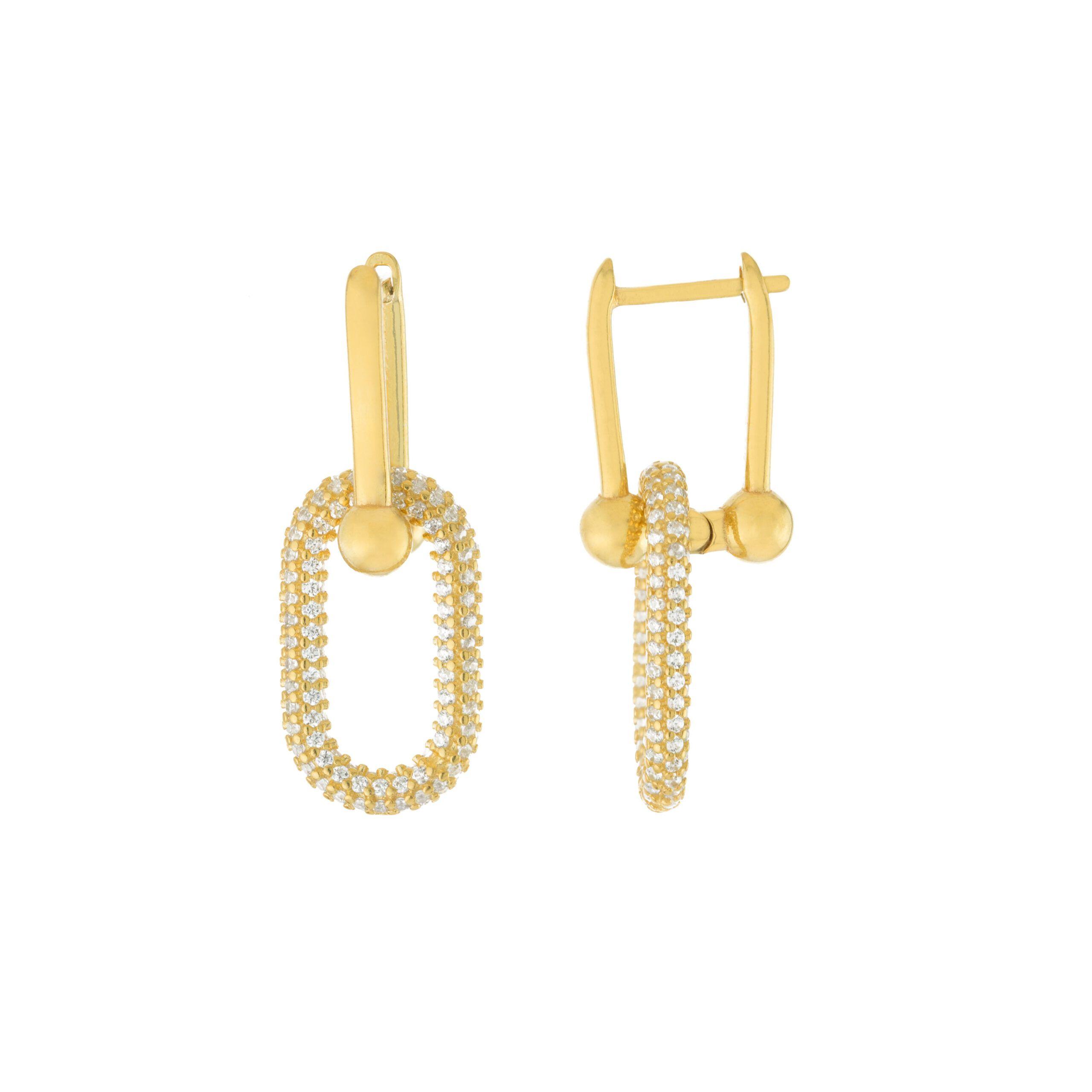 Aros Paper Clip Pave Sophia-0