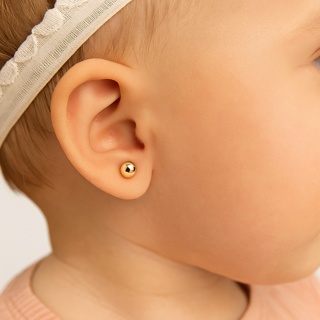 Aros Oro Amarillo 4mm-2