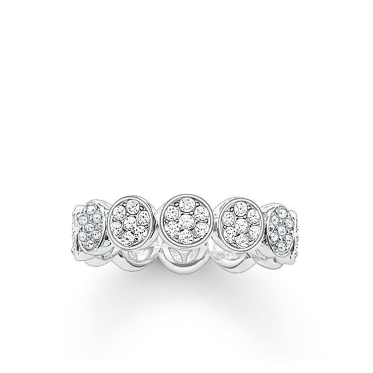 Anillo Thomas Sabo Circonita Blanca #13-2
