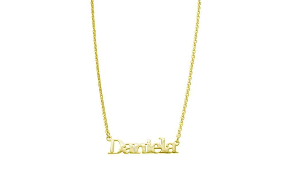 Collar My Name Personalizable Vermeil Oro 18K-2