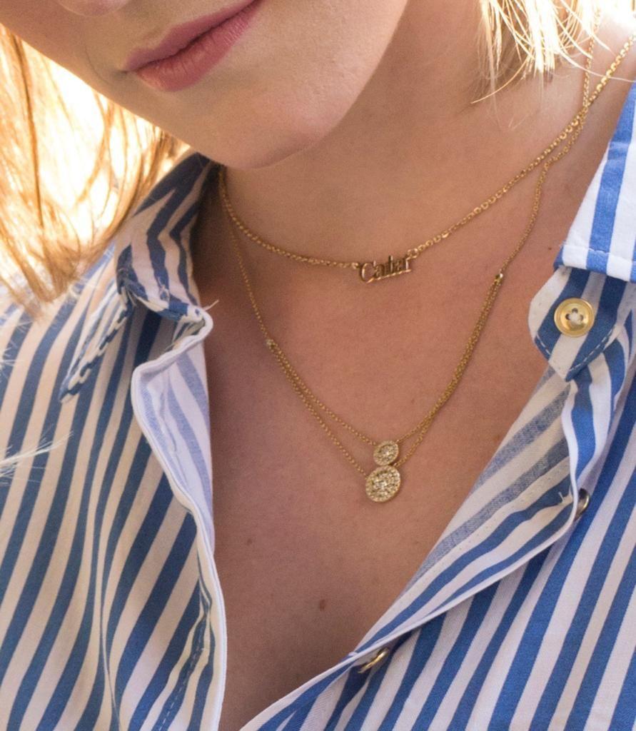 Collar My Name Personalizable Vermeil Oro 18K-8