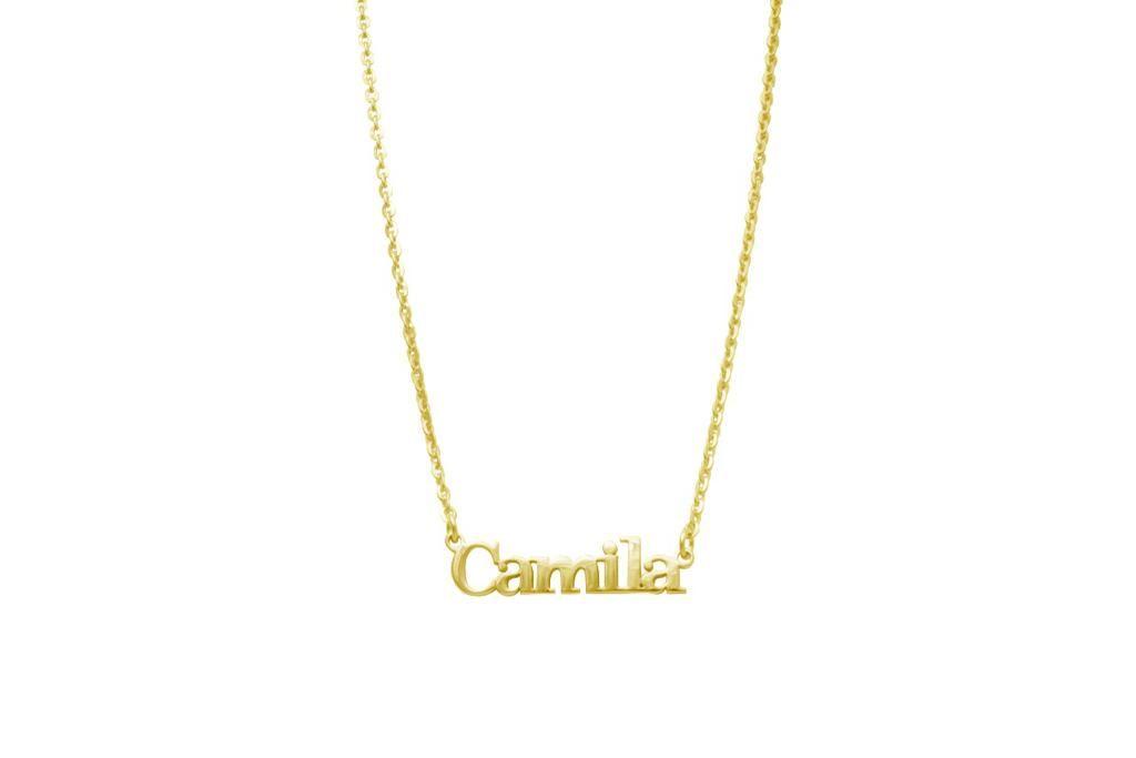Collar My Name Personalizable Vermeil Oro 18K-9