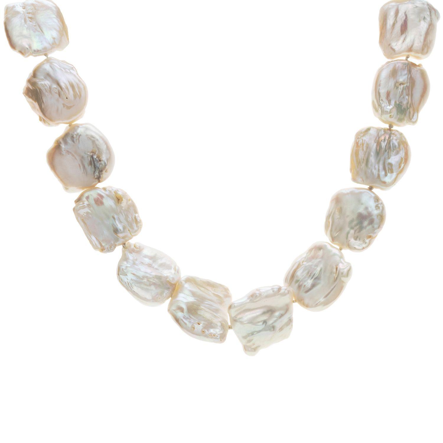 Collar Perla Coin 42Cm-0