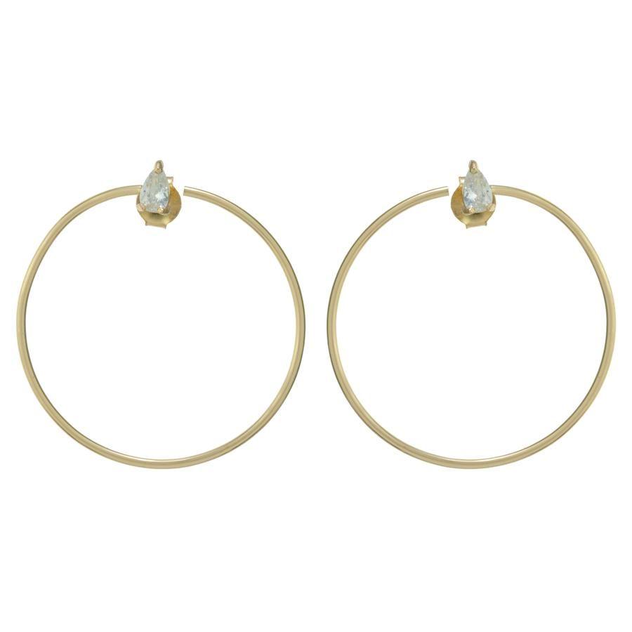 Argolla Vermeil 30Mm Y Circon-0