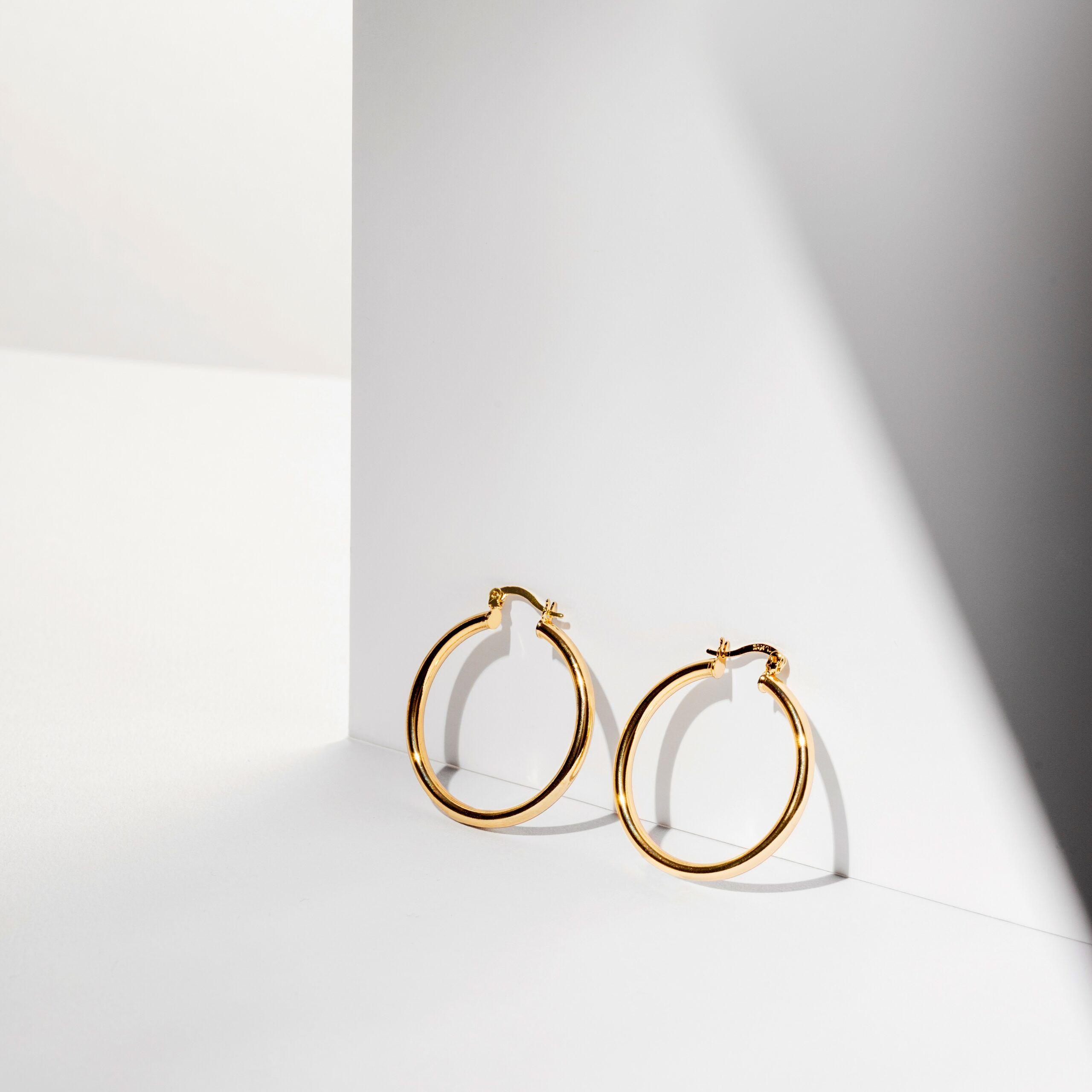 Argollas Doradas 34Mm-2