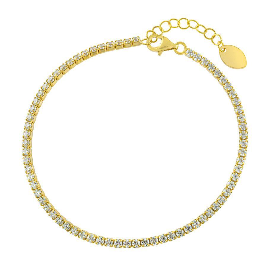 Pulsera Tennis Vermeil 17Cm-0