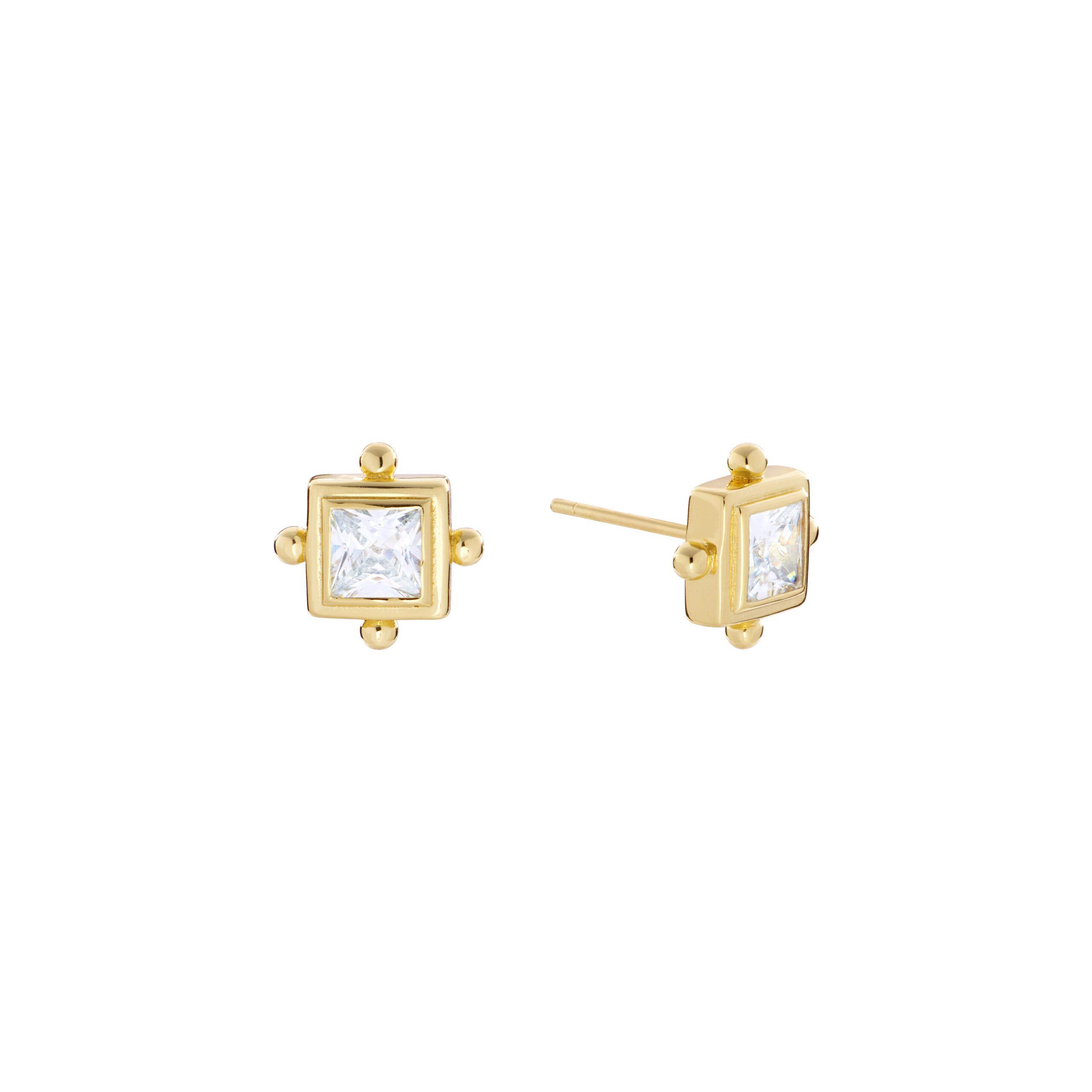 Aros Cuadrados Vintage-0