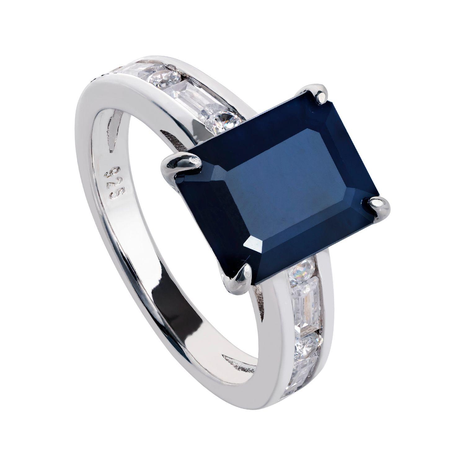 Anillo Bloom Zafiro Azul 4,08Ct #12-0