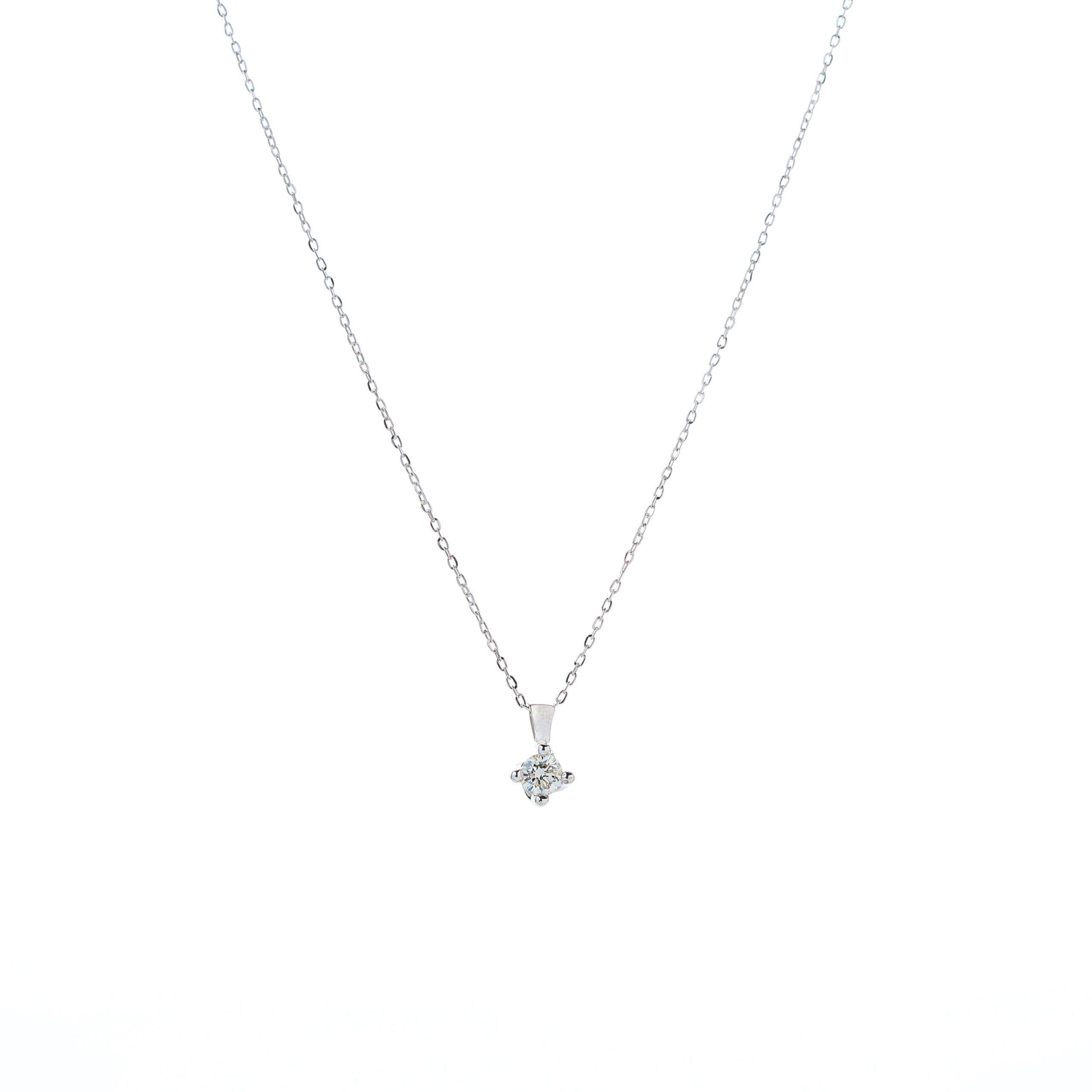 Punto de Luz Oro Blanco 18k 0.08ct-2