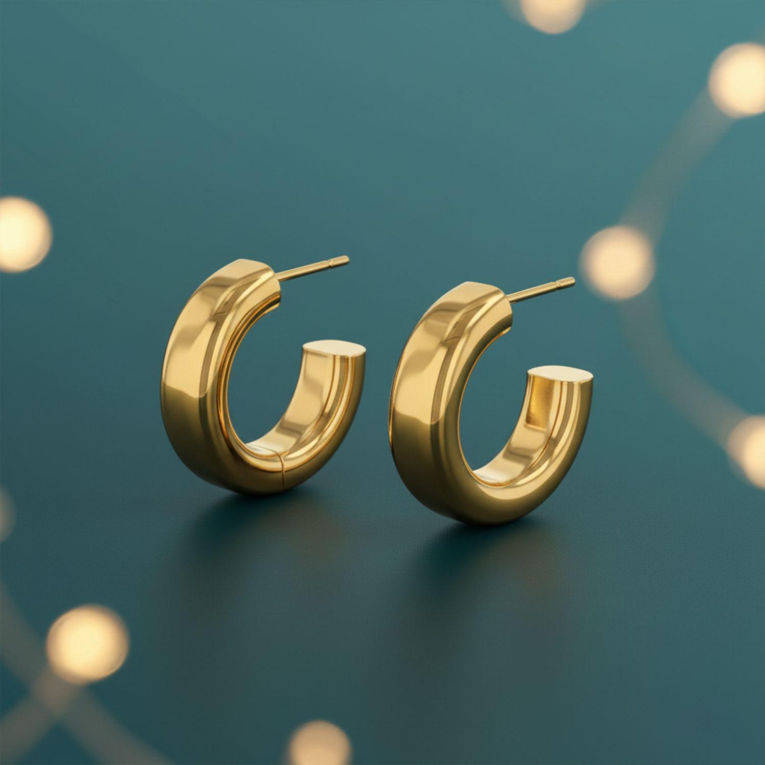 ARGOLLA  PESAVENTO  20 MM SHINY DORADA-2