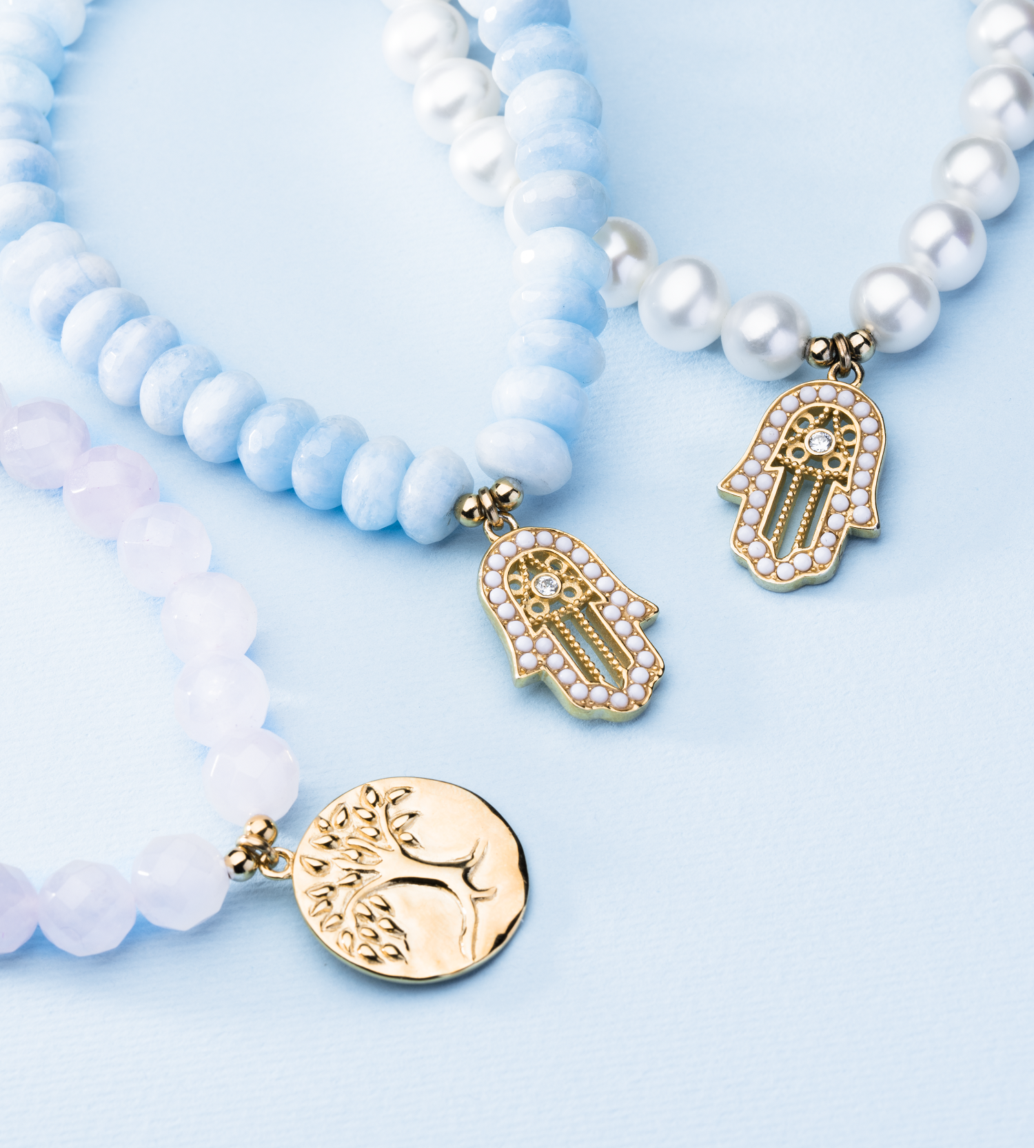 Pulsera Aquamarine Hamsa-1