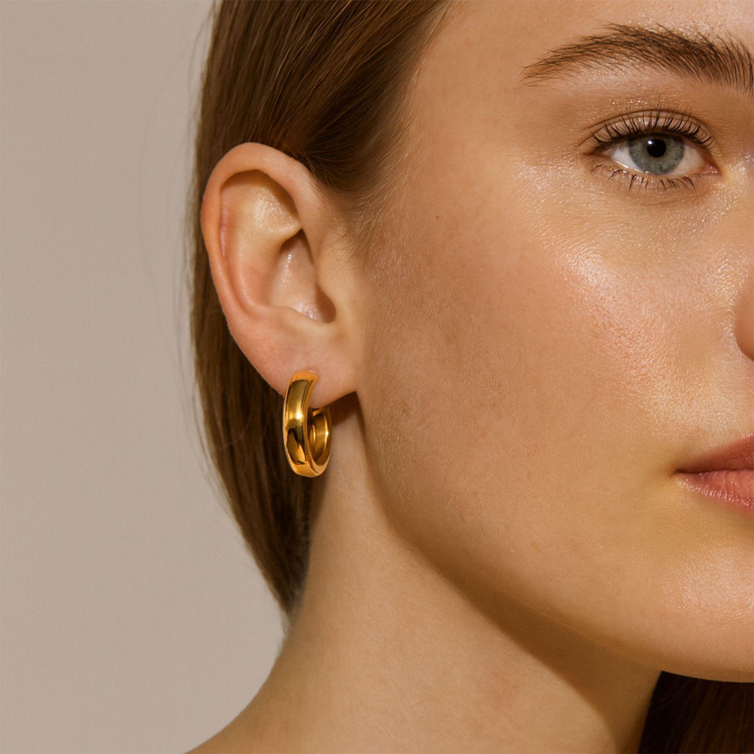 ARGOLLA  PESAVENTO  25 MM SHINY DORADA-3