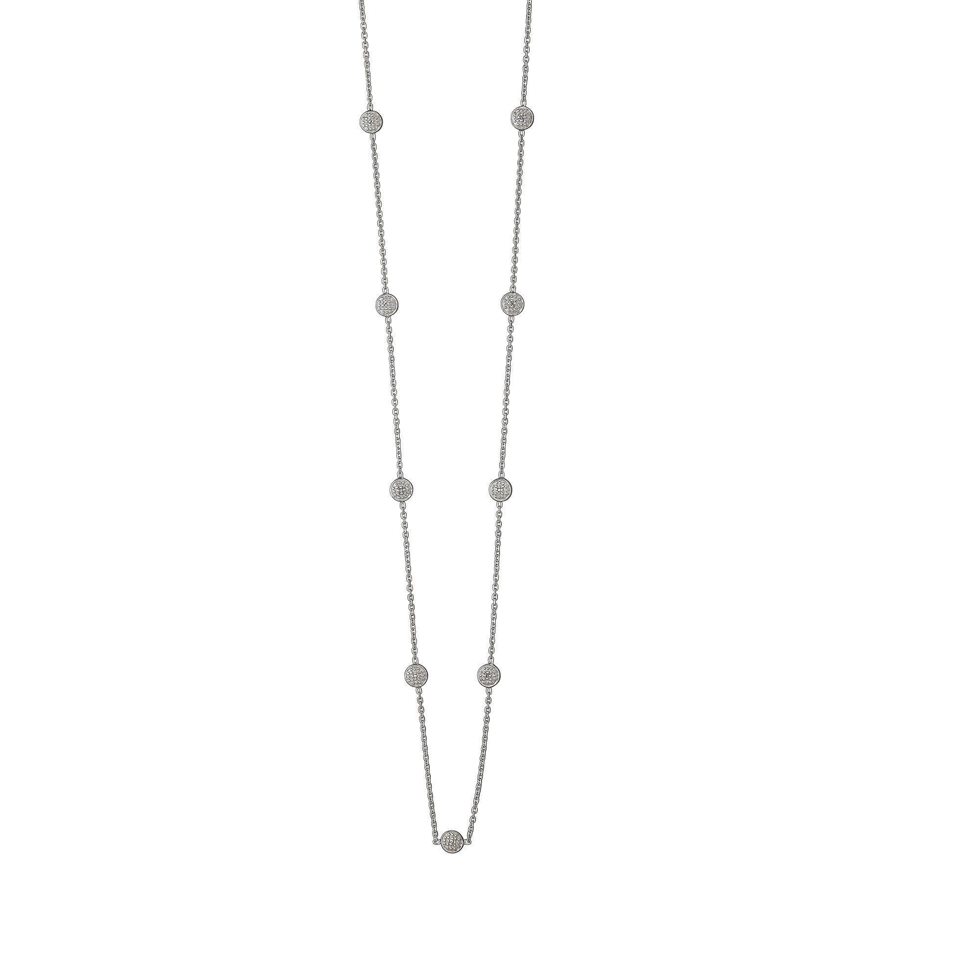 Collar Diamantado Plata 925 - 0.06 Sr-0