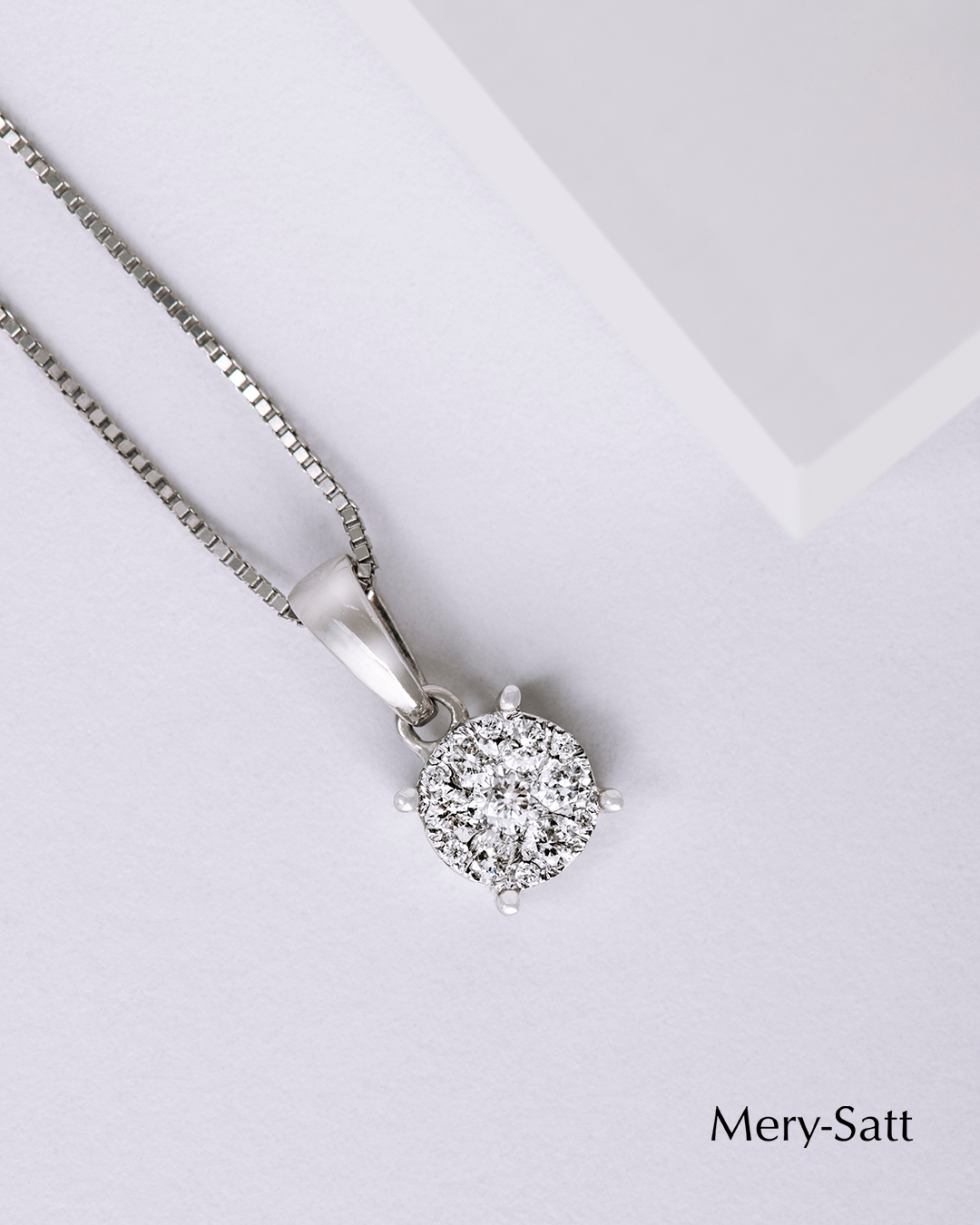 Cadena De Oro Blanco Fina-2