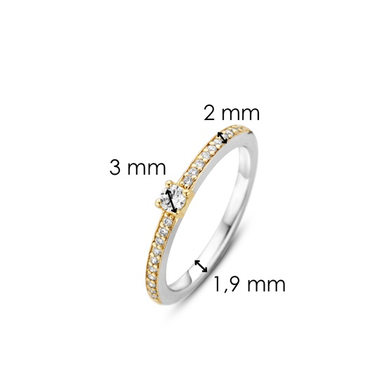 Anillo Ti Sento Plata 1869Zy/50-3
