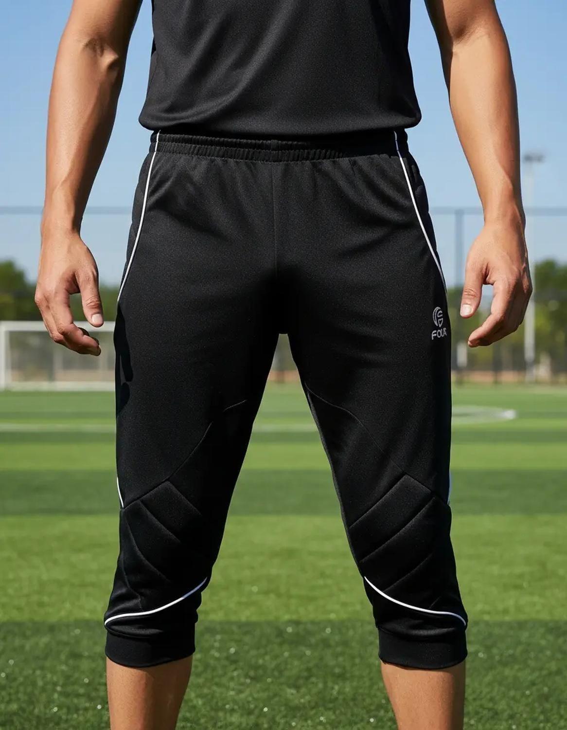 Pantalon Arquero 3/4 Four Con Protecciones Acolchadas-3