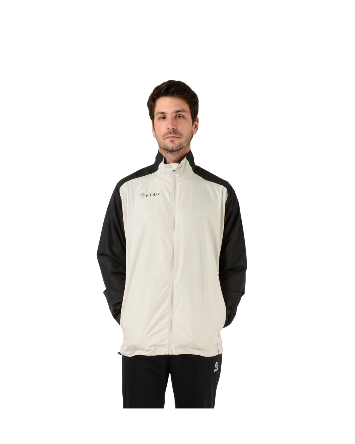 Cortaviento Dry-Tech Gris / Negro-3