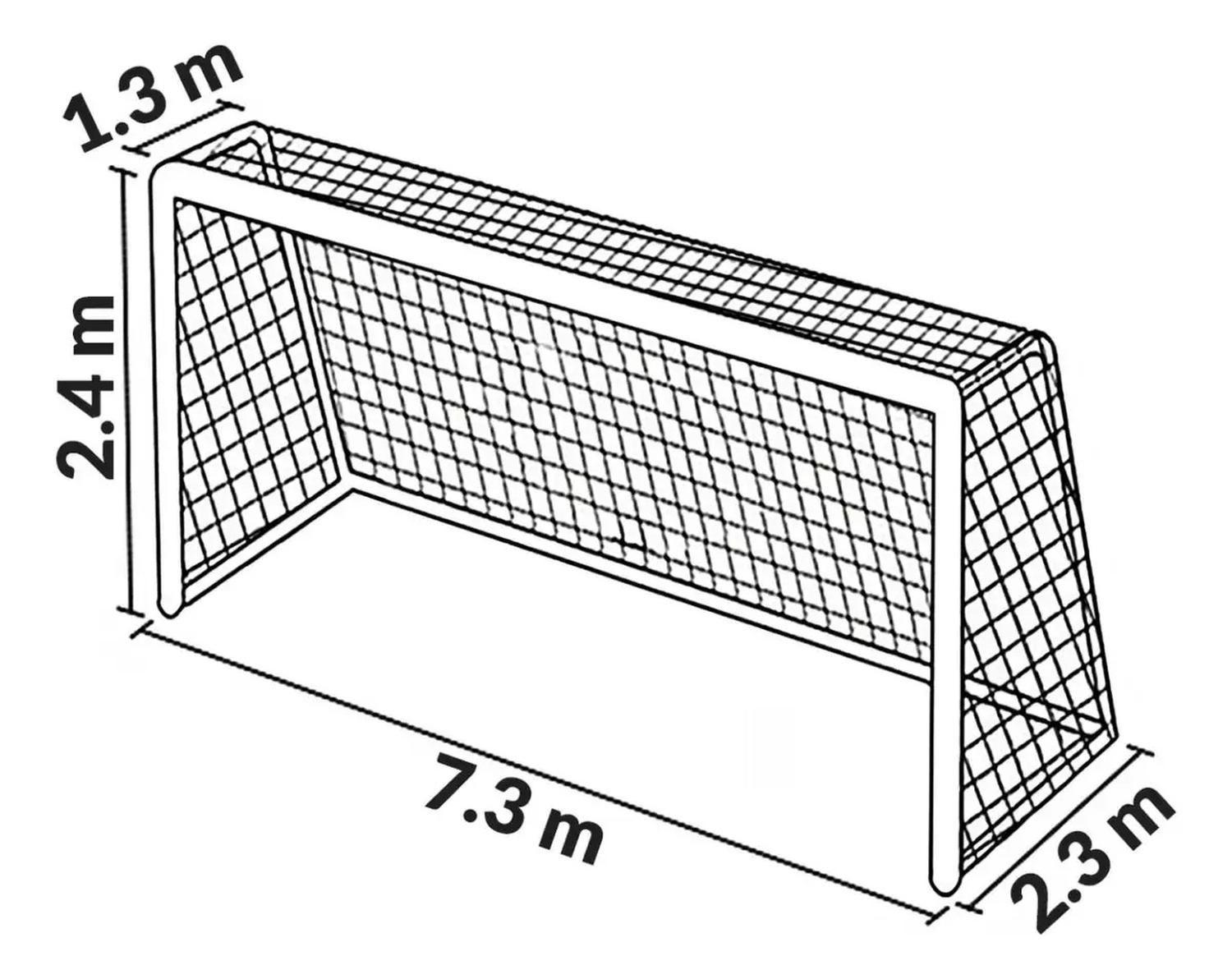 Redes para Arco de Fútbol 11 - Par (2 Unidades)-2