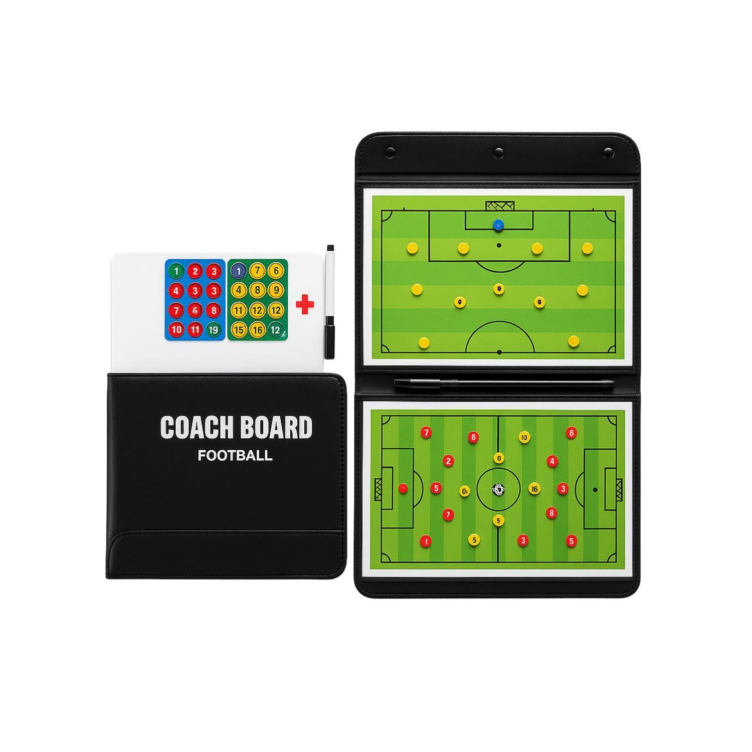 Pizarra Táctica Entrenador de Fútbol Magnética-0