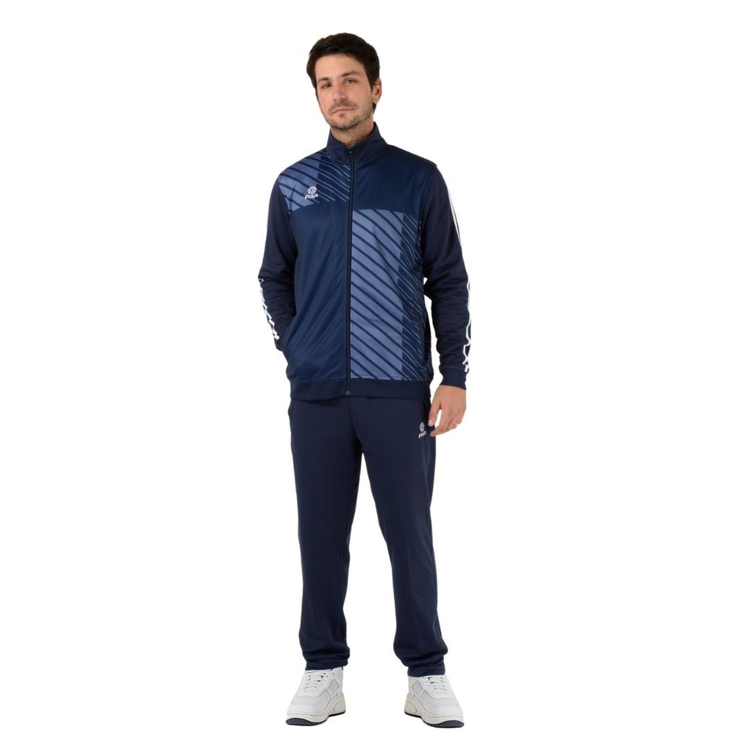Buzo completo Hombre Azul Marino - Four Term-0