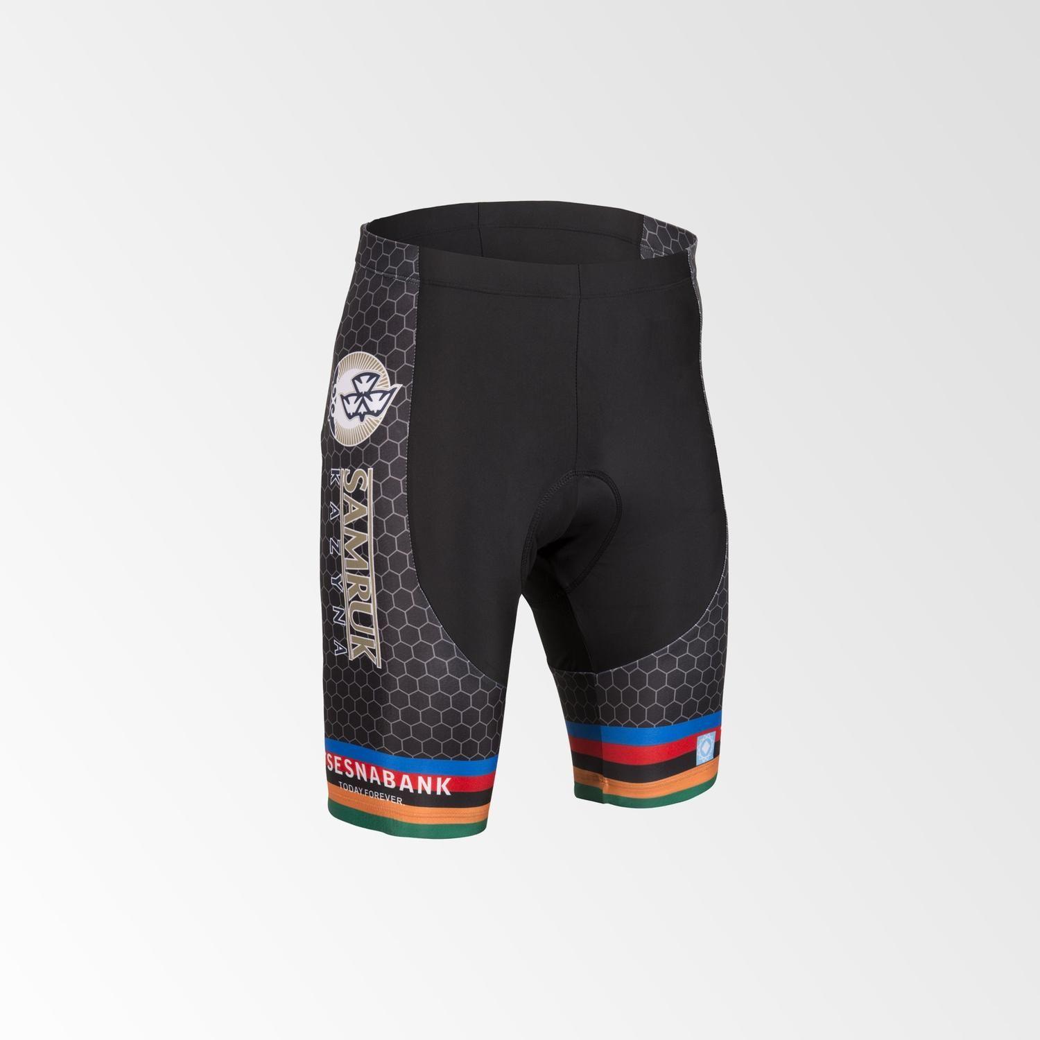 Short de Ciclismo Negro - Astana-2