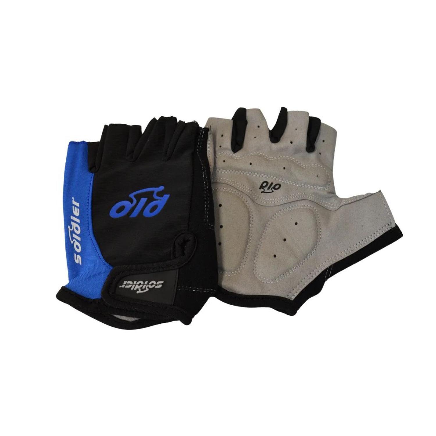 Guantes de Ciclismo sin Dedos - Soldier Río-3