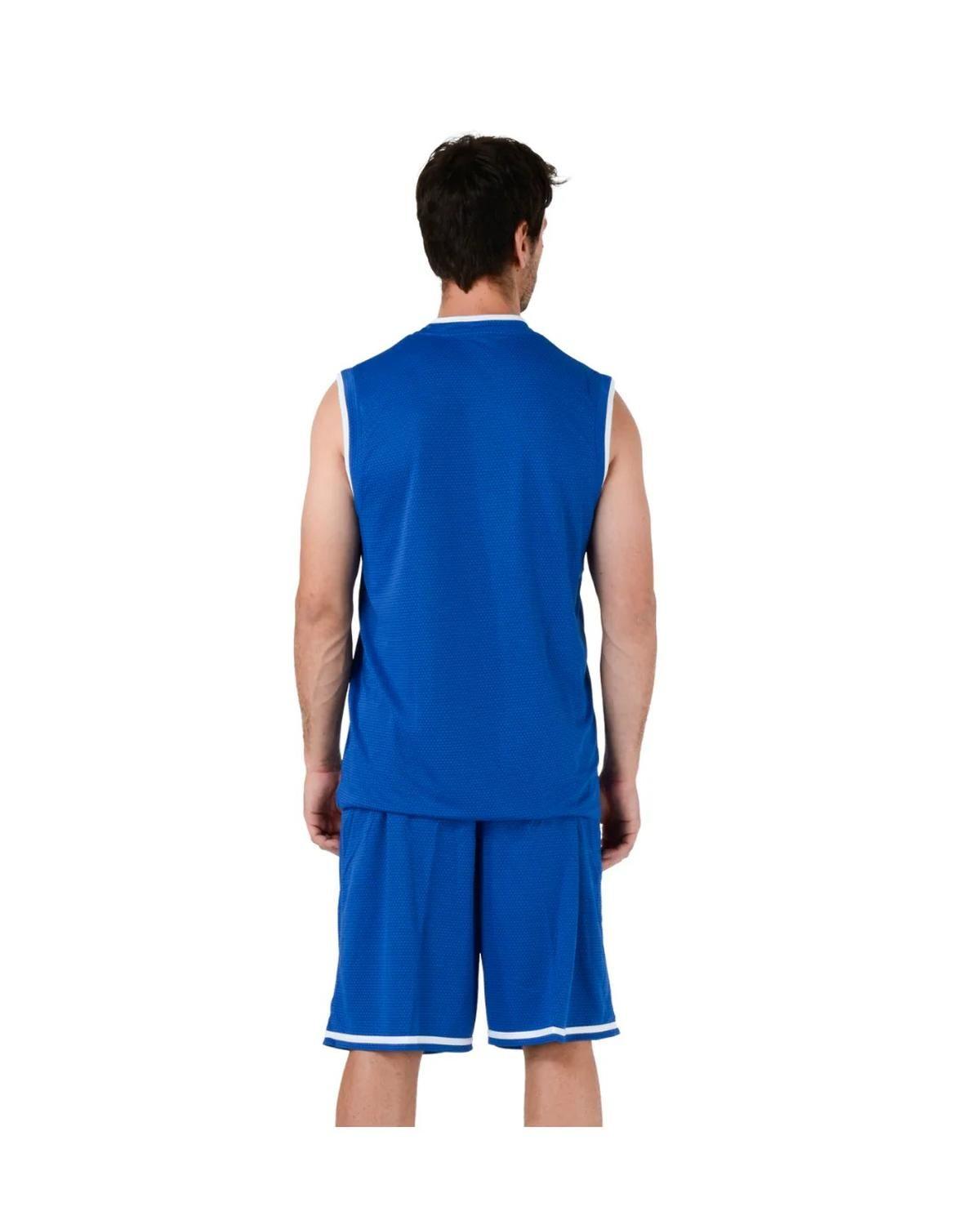 Conjunto de Básquetbol Four Houston Azul/Blanco-2