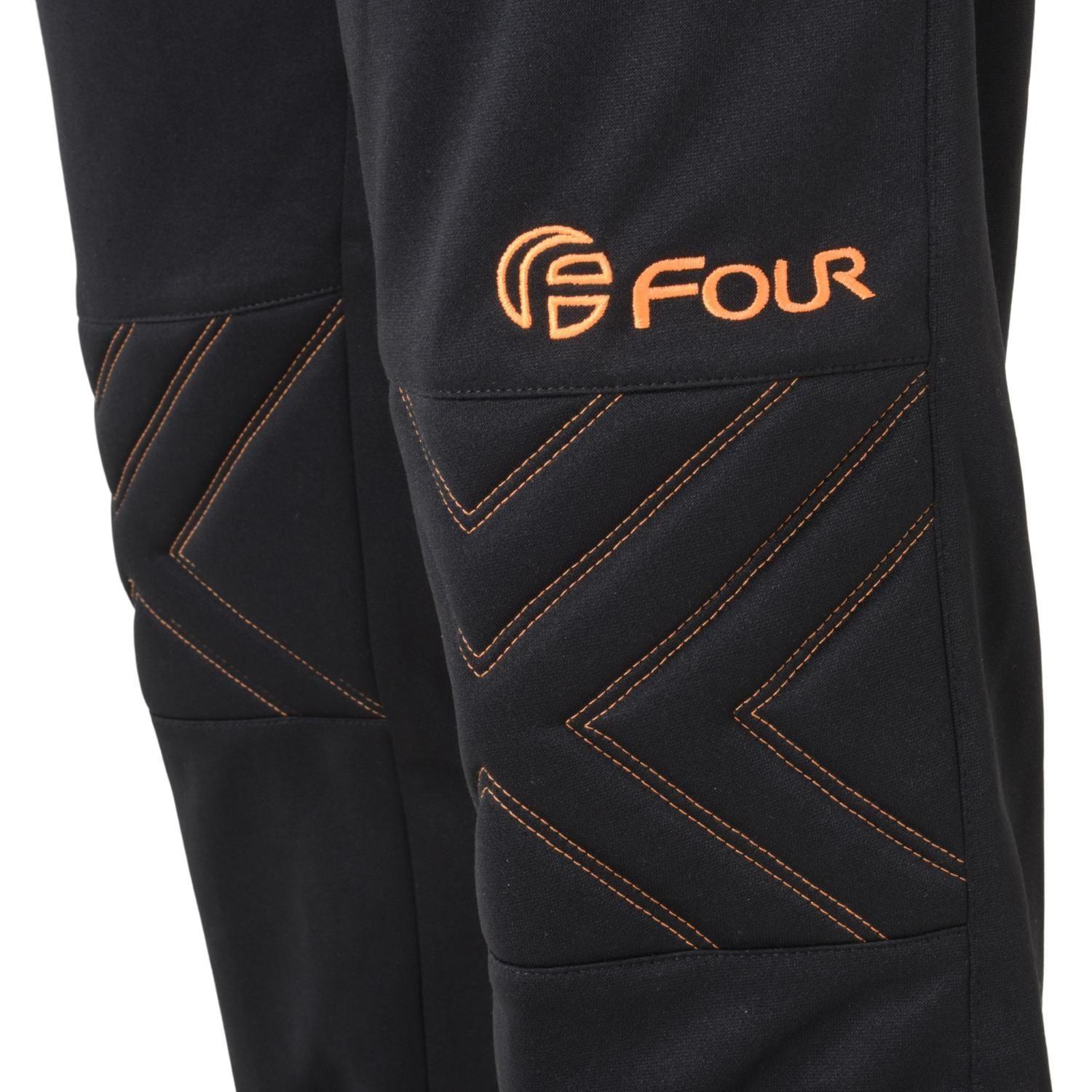 Pantalón Largo de Arquero Acolchado - Four Negro-1