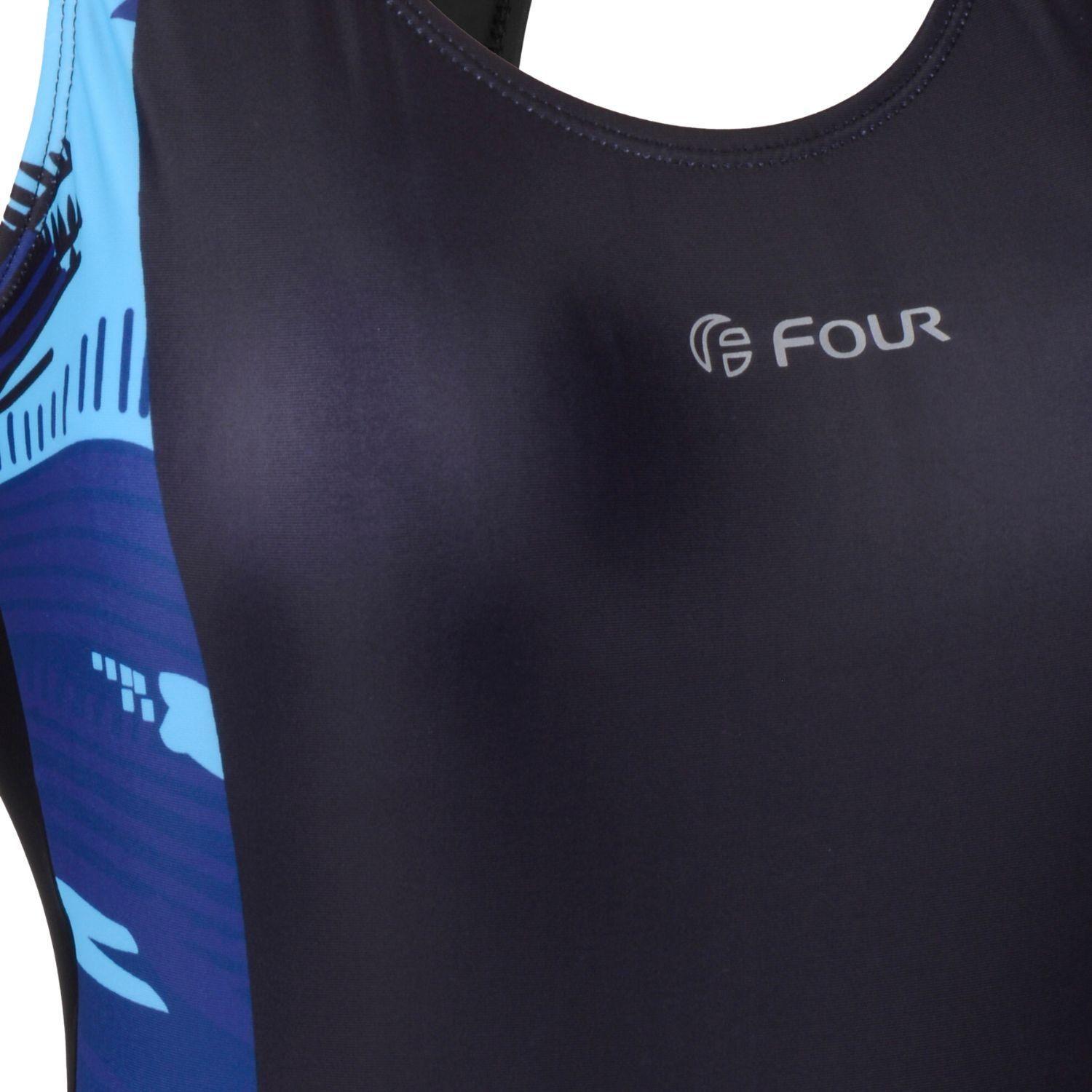 Traje de Baño Mujer Natación Negro - Four SwimForce-3
