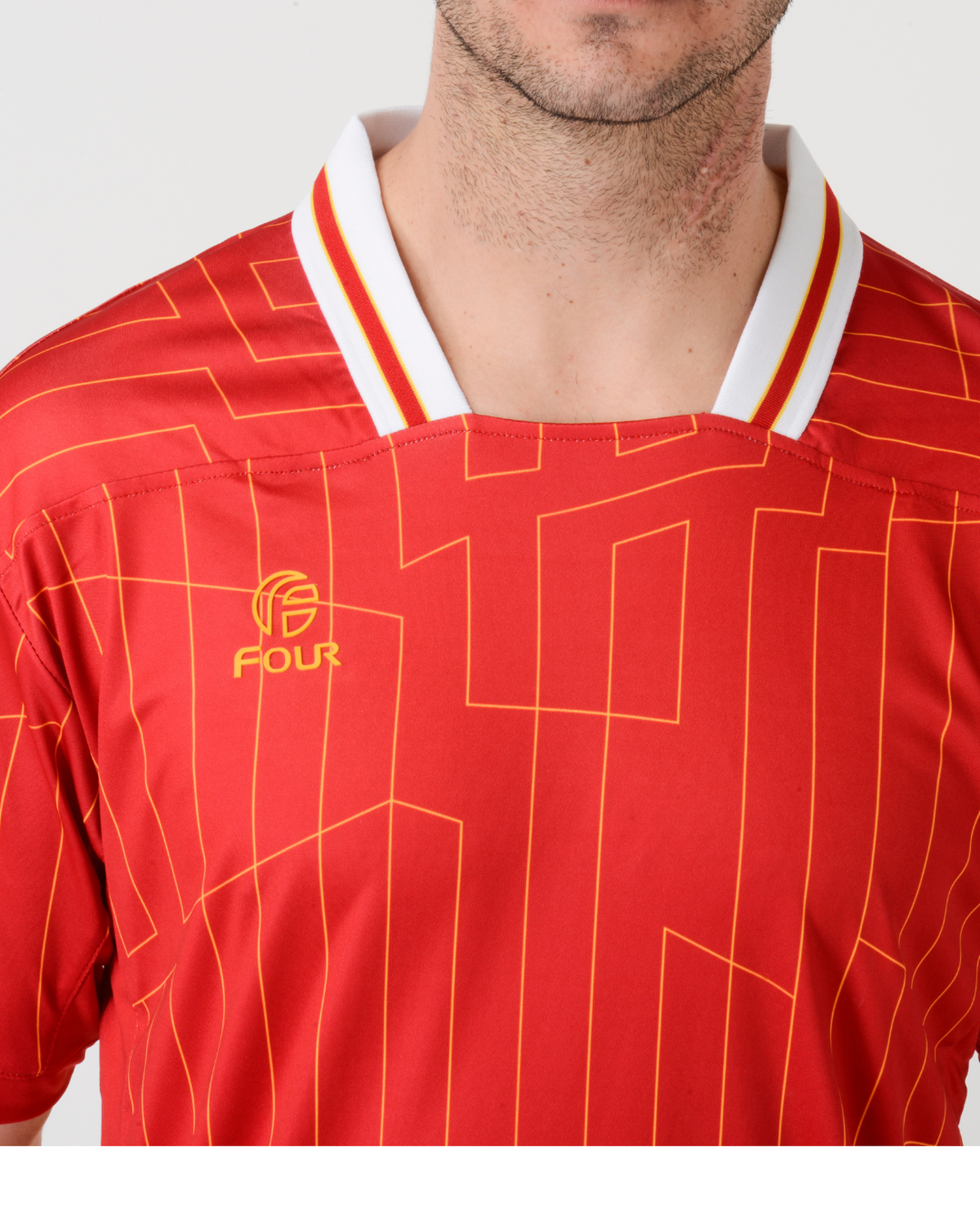 Camiseta Fútbol Anfield Red 2025 - Four Sublimada-3