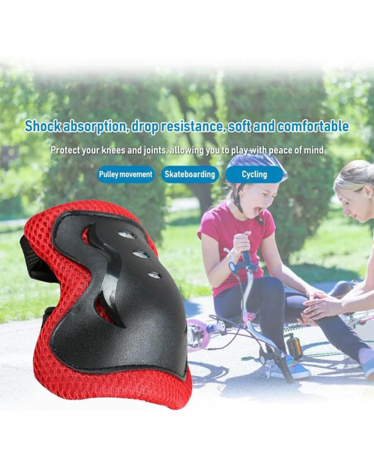 Set Protecciones Niños - Coderas + Rodilleras + Muñequeras-3