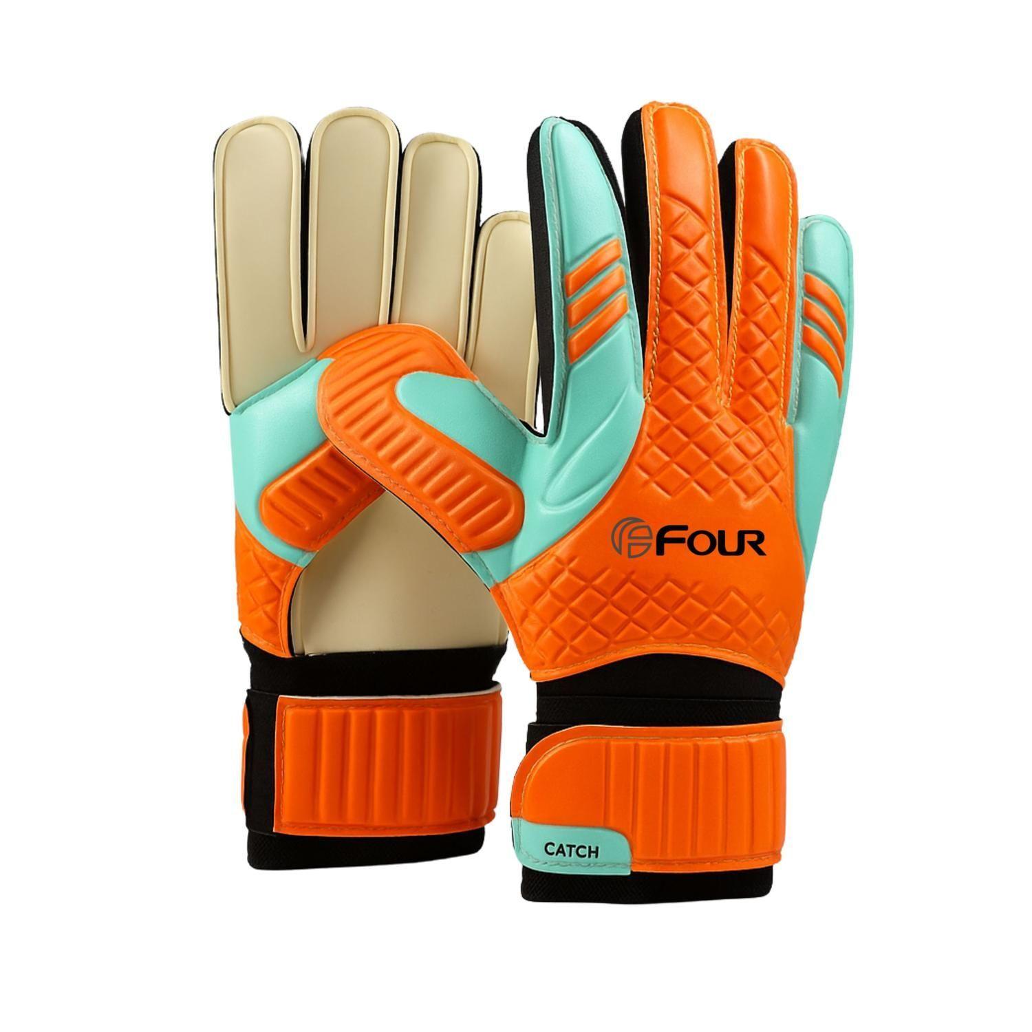Guantes De Arquero Four Catch Con Férulas Y Palma Látex-2
