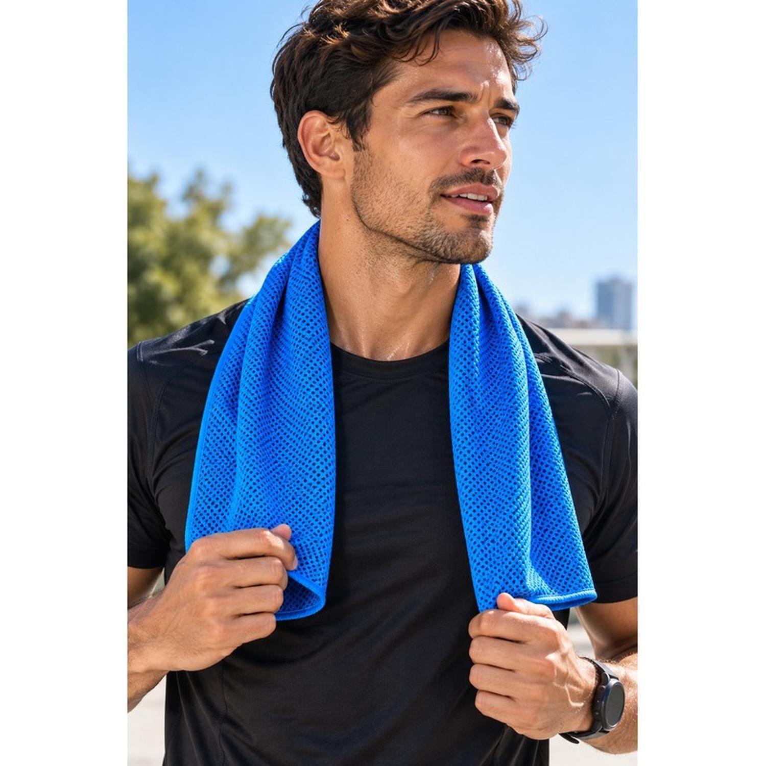 Toalla Refrescante Instant Cooling 80 x 30 cm – Azul-5