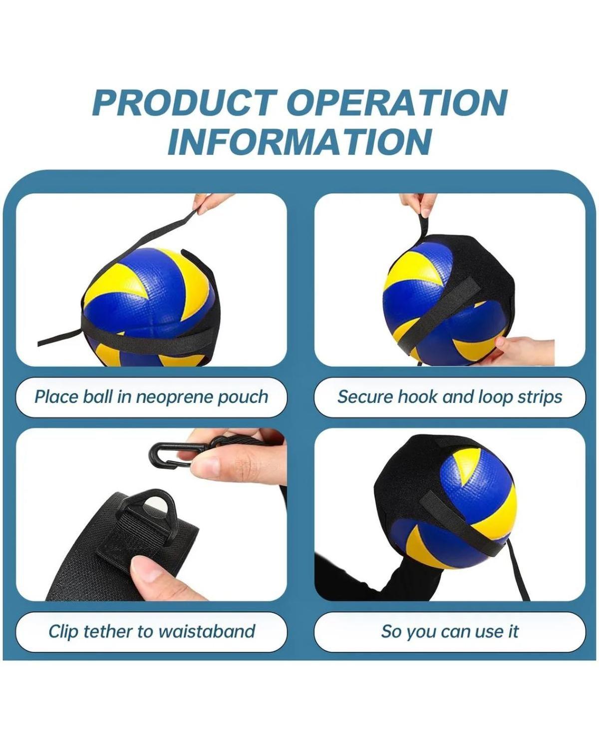 Set de Entrenamiento Voleibol - Cinturón Ajustable-2