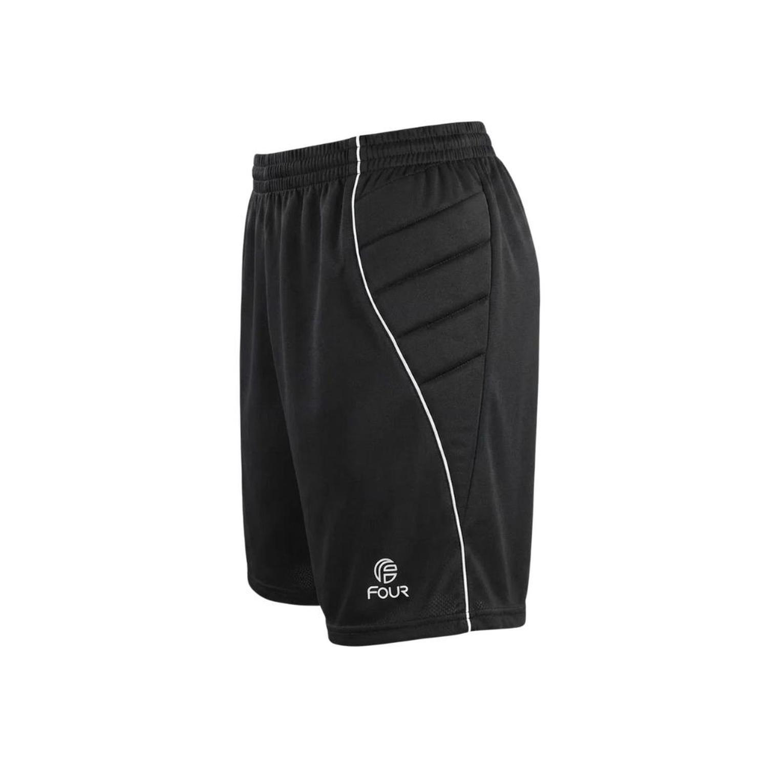 Conjunto Arquero Futbol Four Verde Lima Negro - Talla M-6