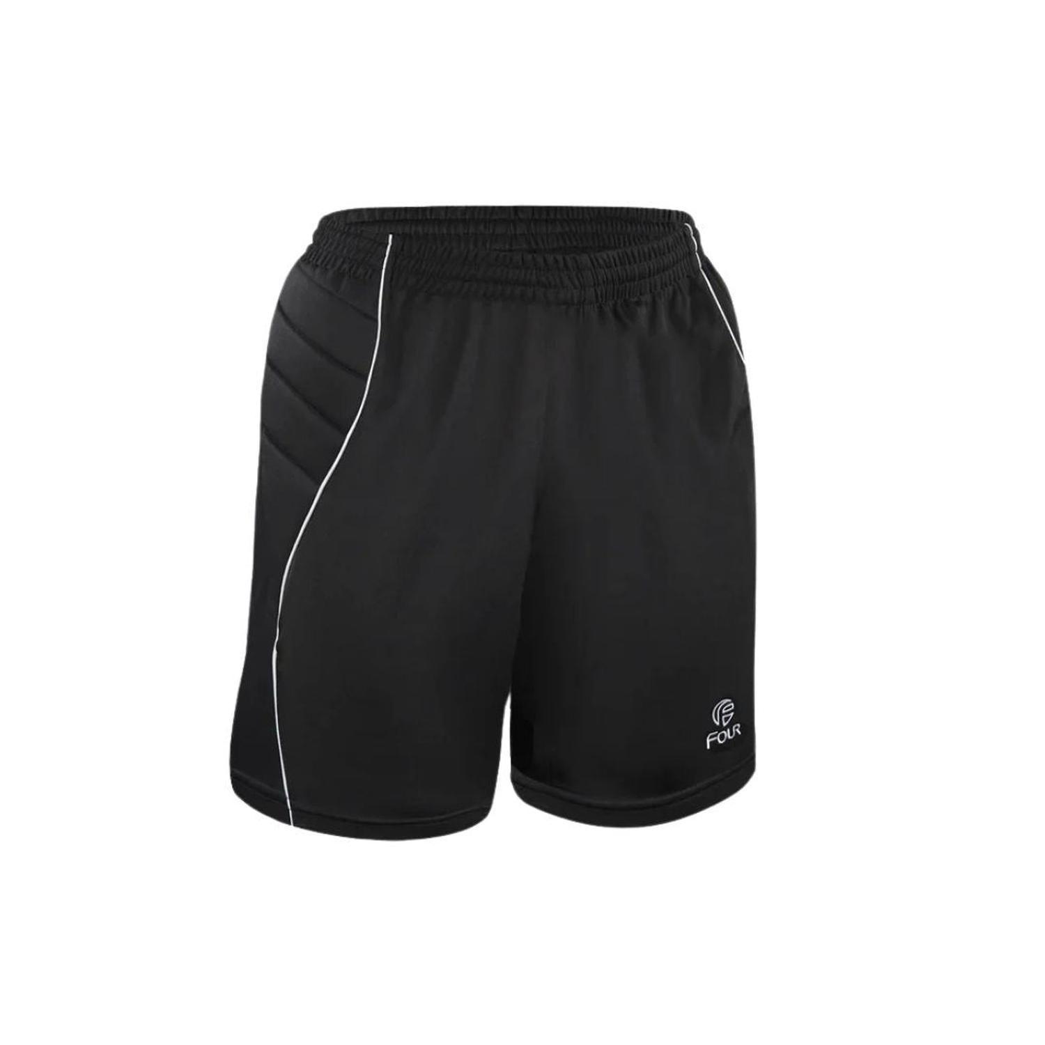 Conjunto Arquero Futbol Four Verde Lima Negro - Talla M-7