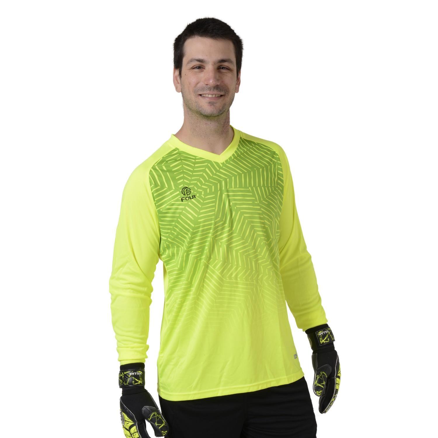 Uniforme Arquero - Set Rocket Amarillo Neón-2