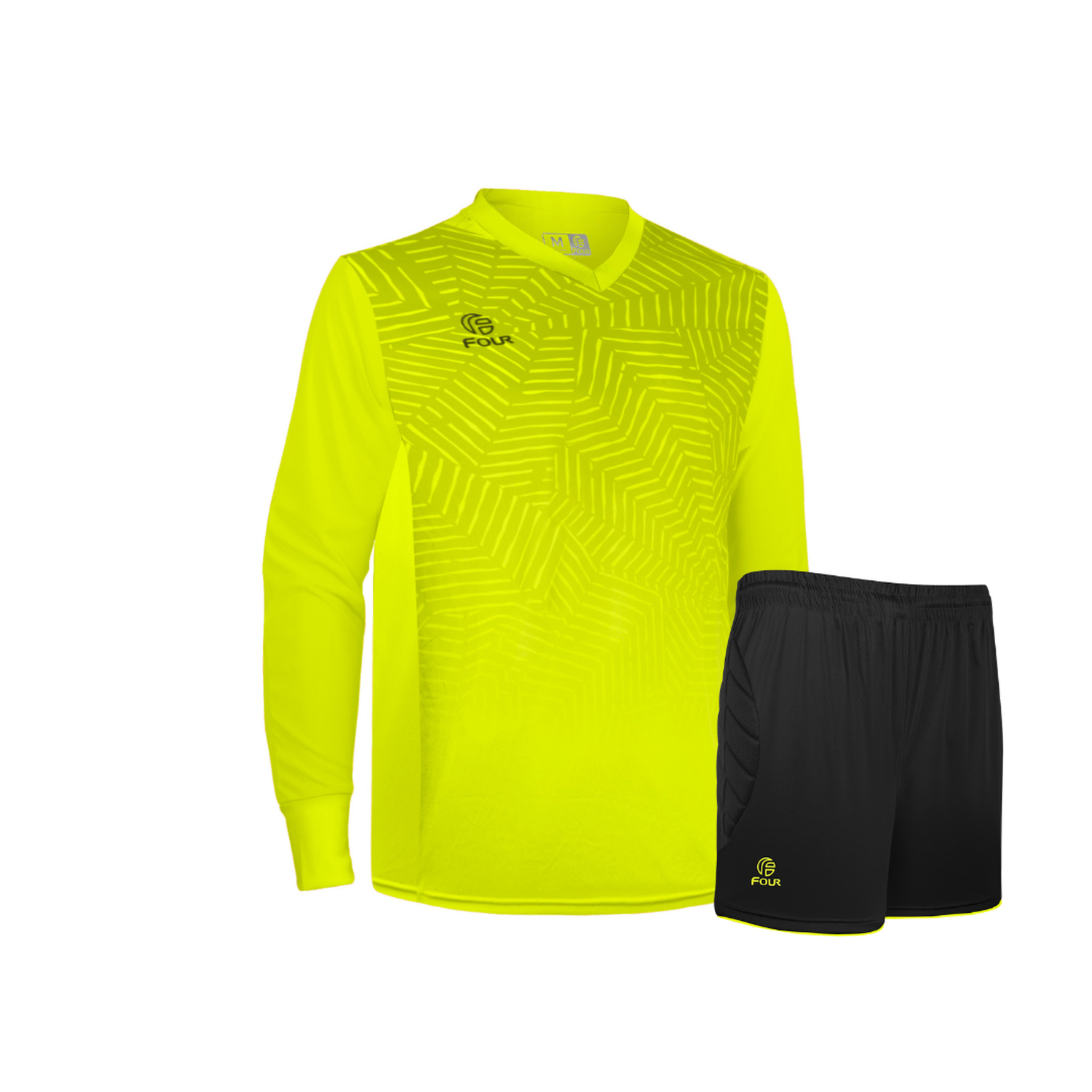 Uniforme Arquero - Set Rocket Amarillo Neón-4