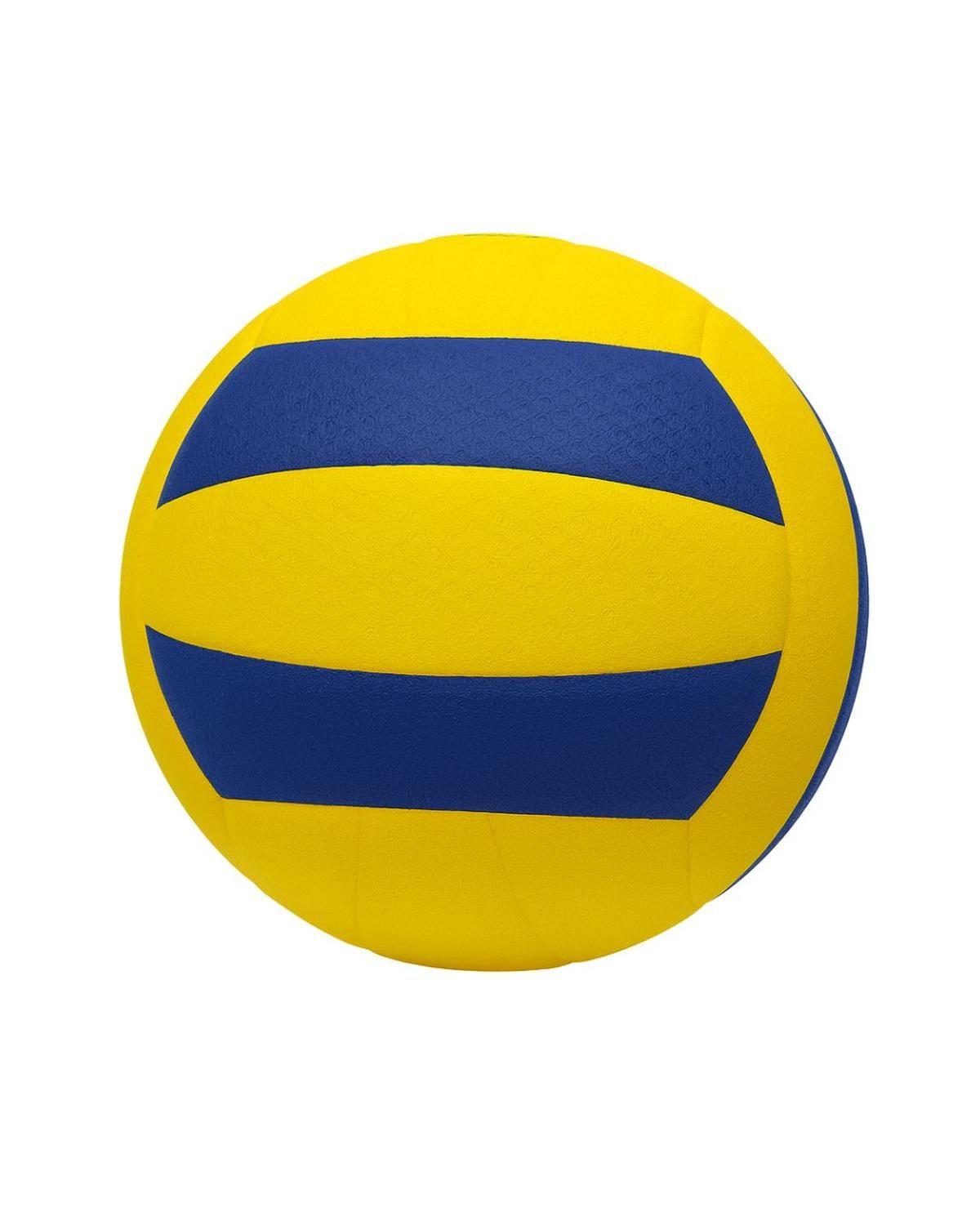 Balón de Voleibol N°5 Amarillo y Azul - Four V-Soft-2
