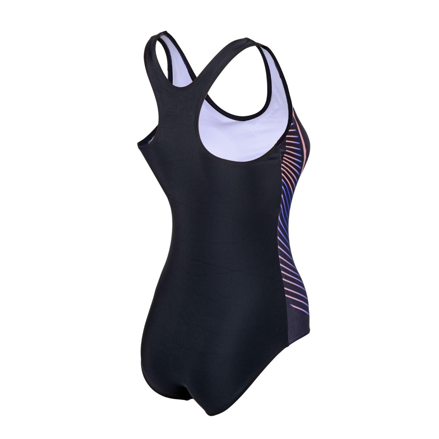 Traje de Baño Mujer Natación Negro - Four Sprint-2