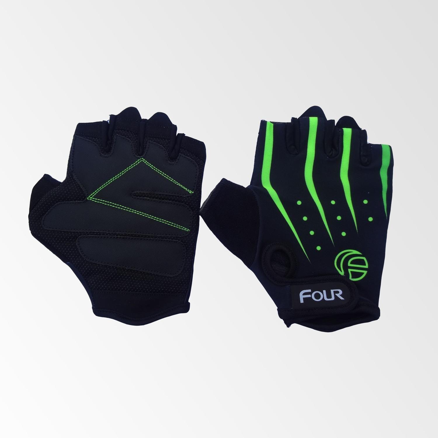 Guantes de Ciclismo sin dedos - Four Sublimado-2