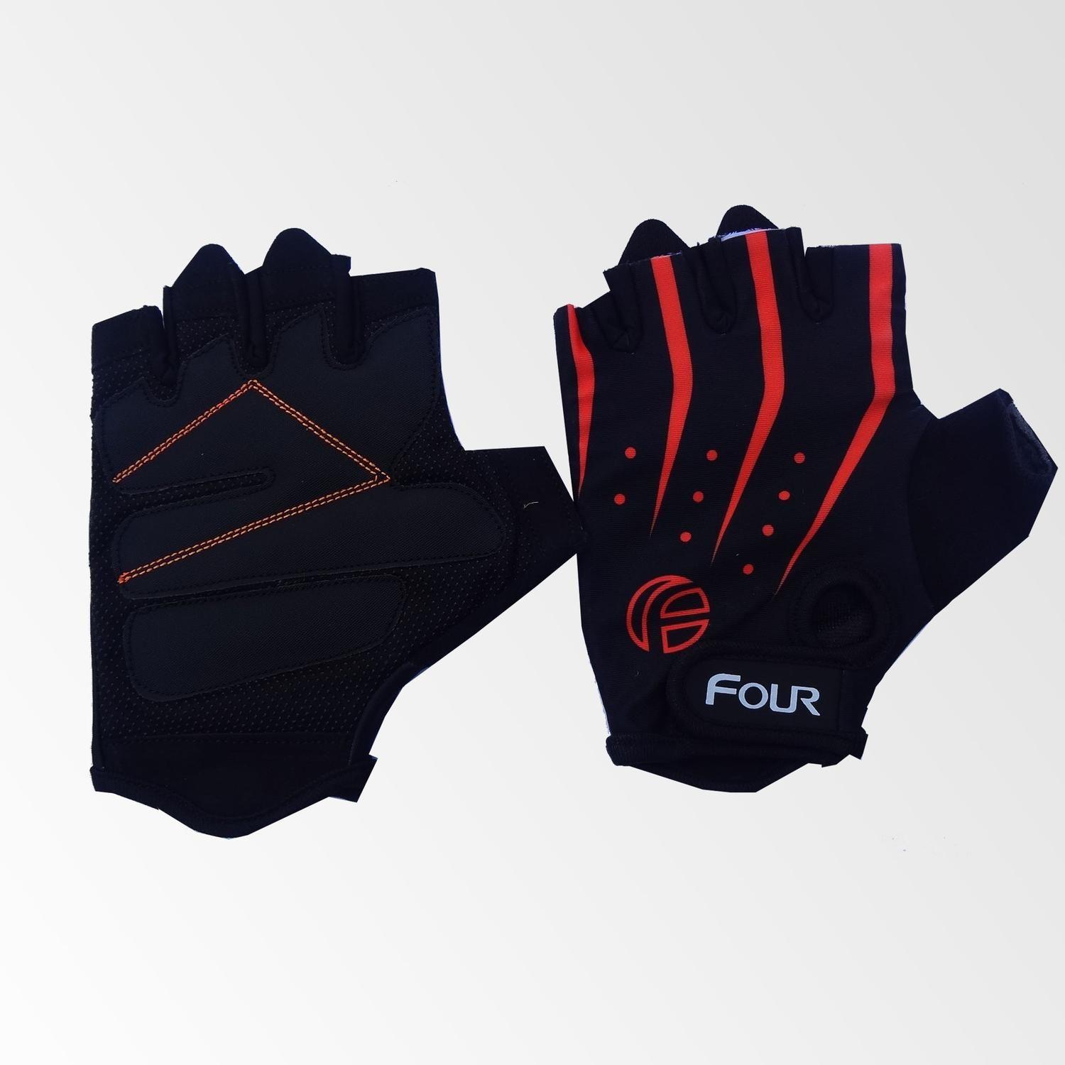 Guantes de Ciclismo sin dedos - Four Sublimado-3