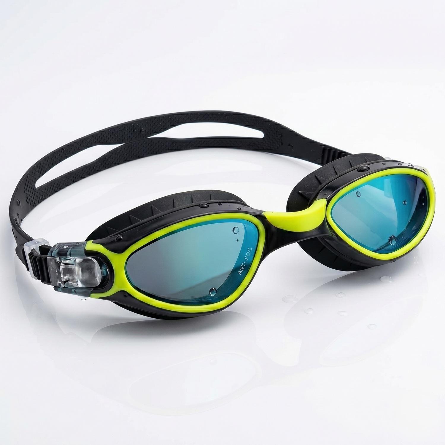 Lentes de Natación Four Polarizados UV - Amarillo/Negro-3
