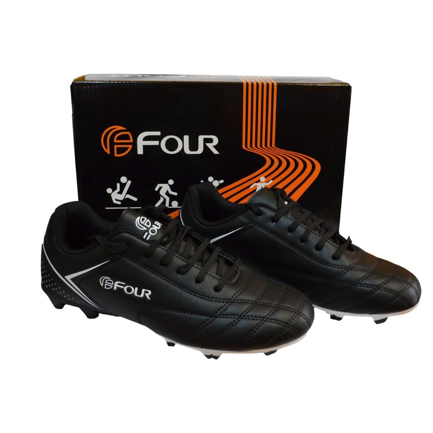 Zapatos de Futbol Niños Negros - Four Classic-3