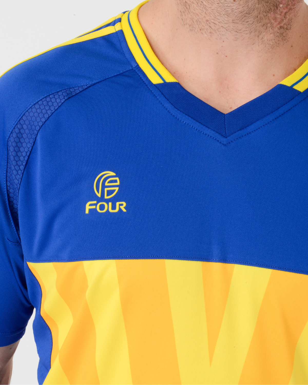 Camiseta Fútbol Four Xeneize Azul 2025-4