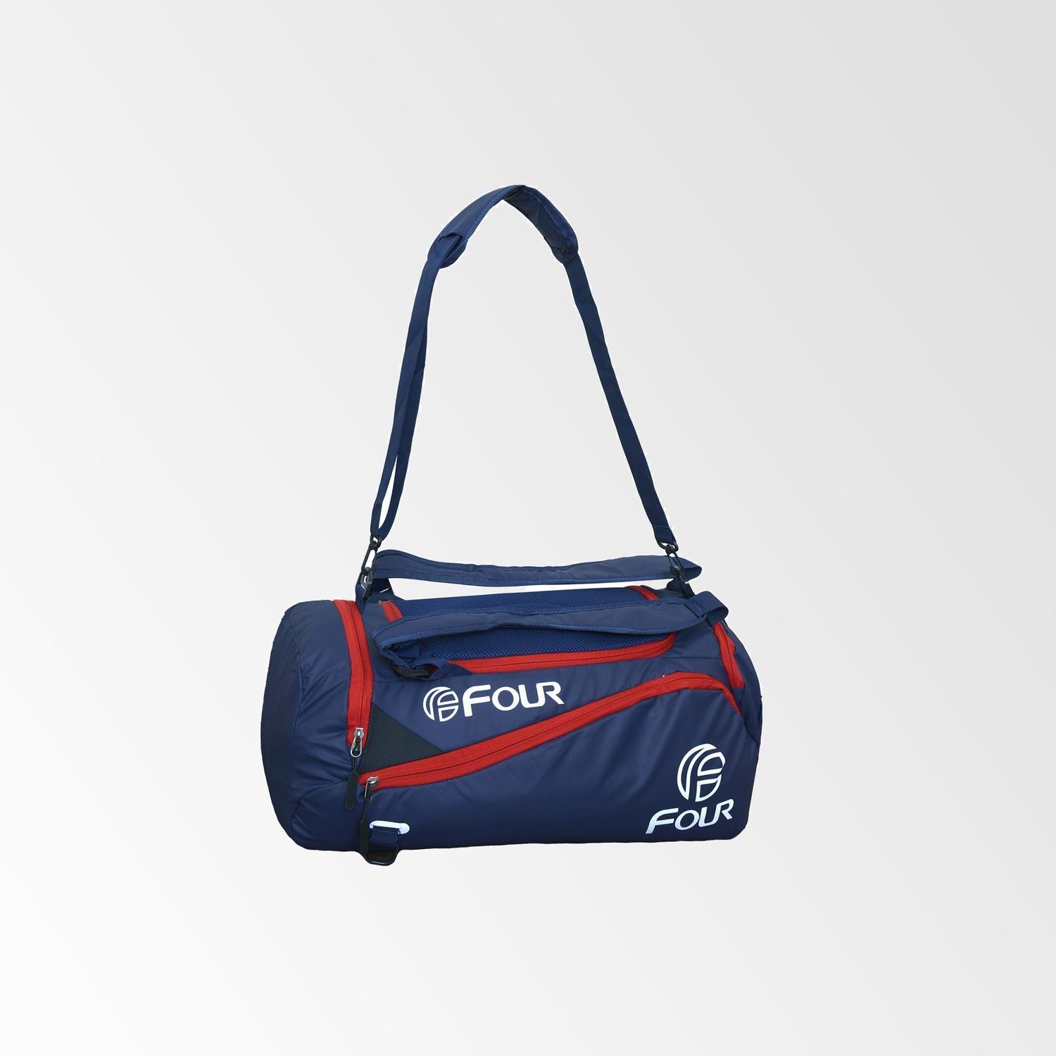 Bolso Mochila Deportivo Multifuncional Four Azul Rojo-2
