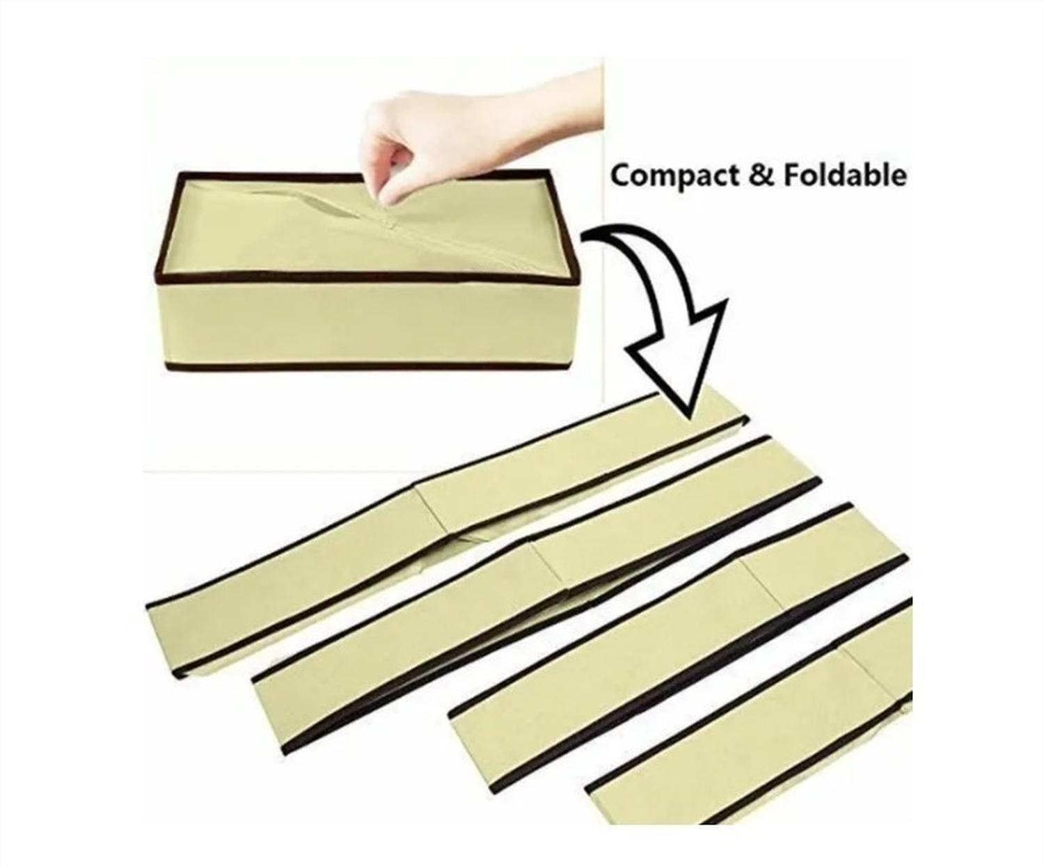 Set De 4 Organizador De Ropa Interior Plegable Para Cajones-3