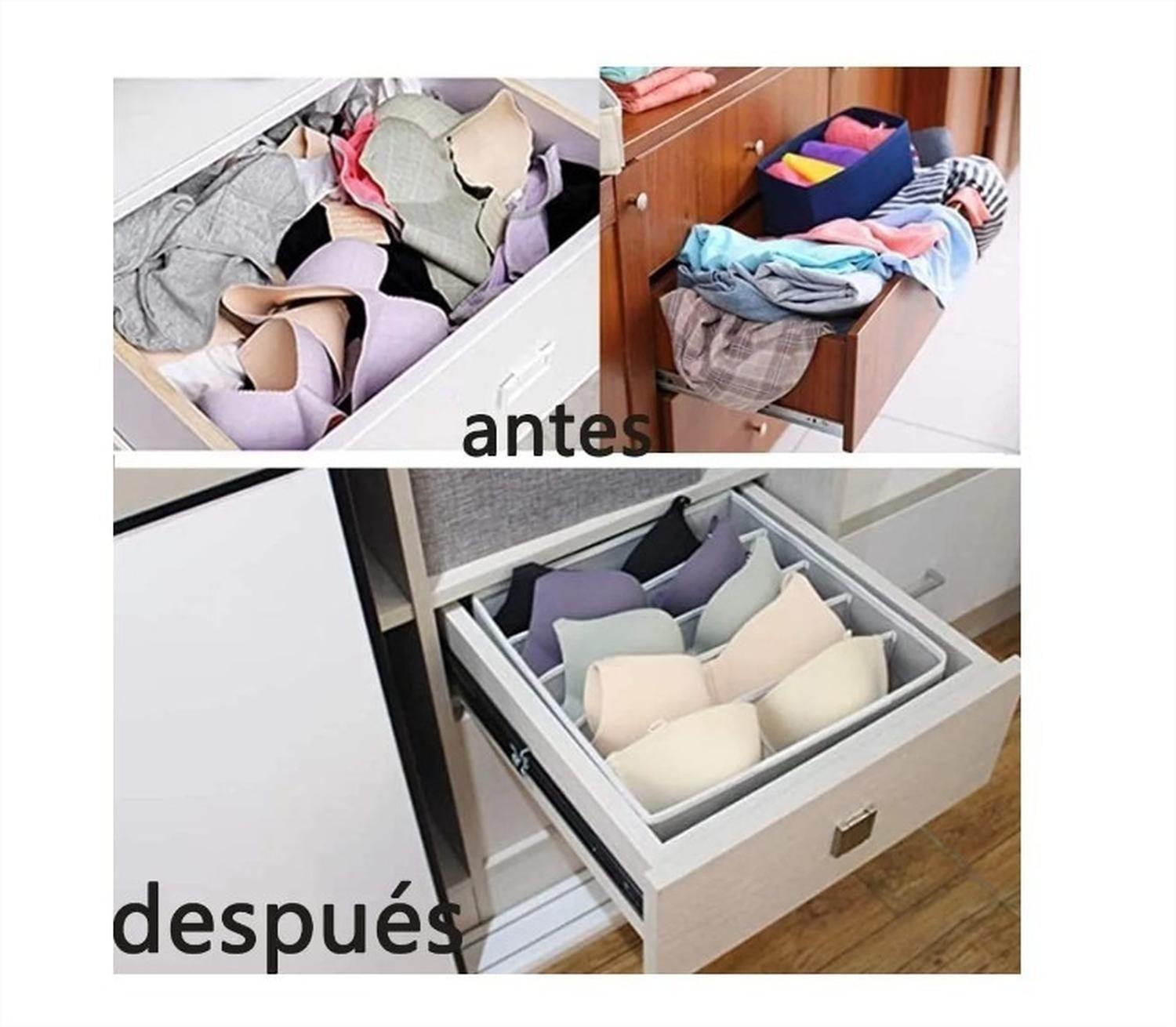 Set De 4 Organizador De Ropa Interior Plegable Para Cajones-6