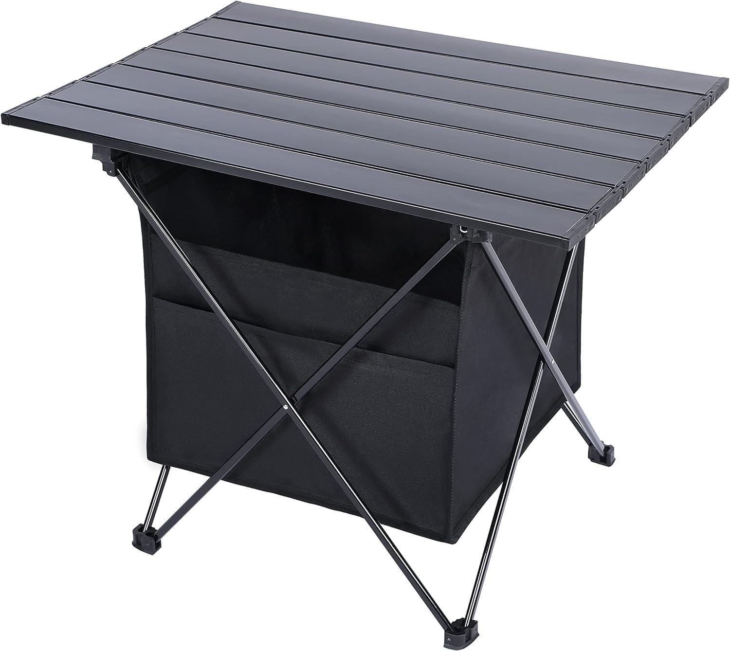 Mesa Plegable Camping Paseo Evento Bolso Portatil 40x56x40cm-0
